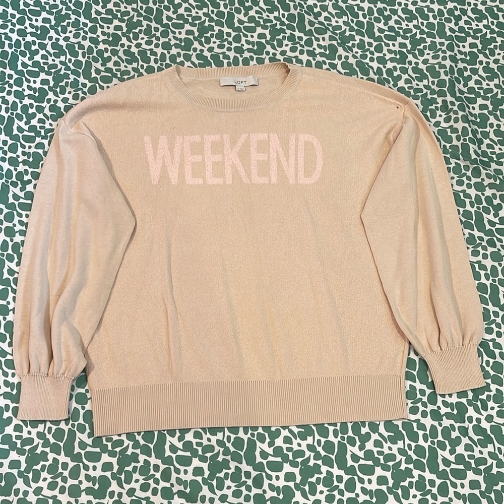 Loft Weekend Sweater